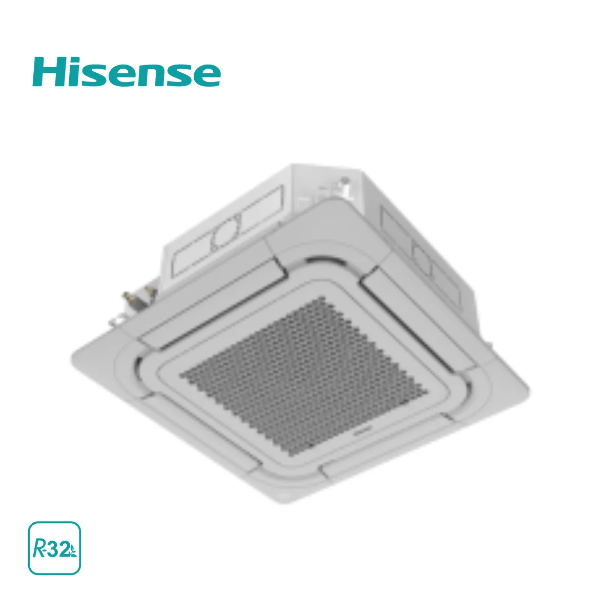 Hisense, касетъчен климатик с панел PE-QFA-CD, 24000 BTU (*)
