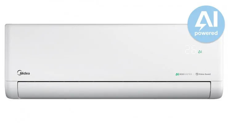 Инверторен стенен климатик с изкуствен интелект Midea Solunar EF-09RD1H